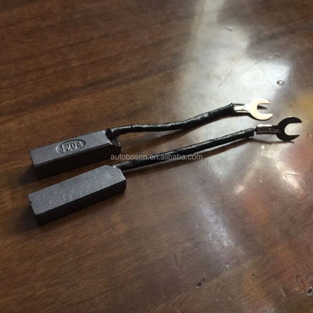 10Pcs J204 Generator Electric Motor Alternator Spare Parts Carbon Bru SU