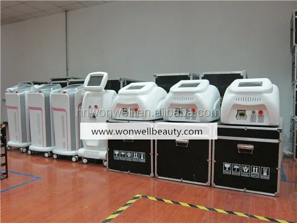 Protable clinic use 808nm laser hair removal machines