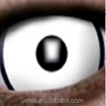 black sclera contacts black