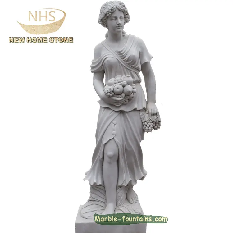 Natural Stone Carving Sculpture Manufacturer Garden Decor Girl Women Stone Figure Statue Buy