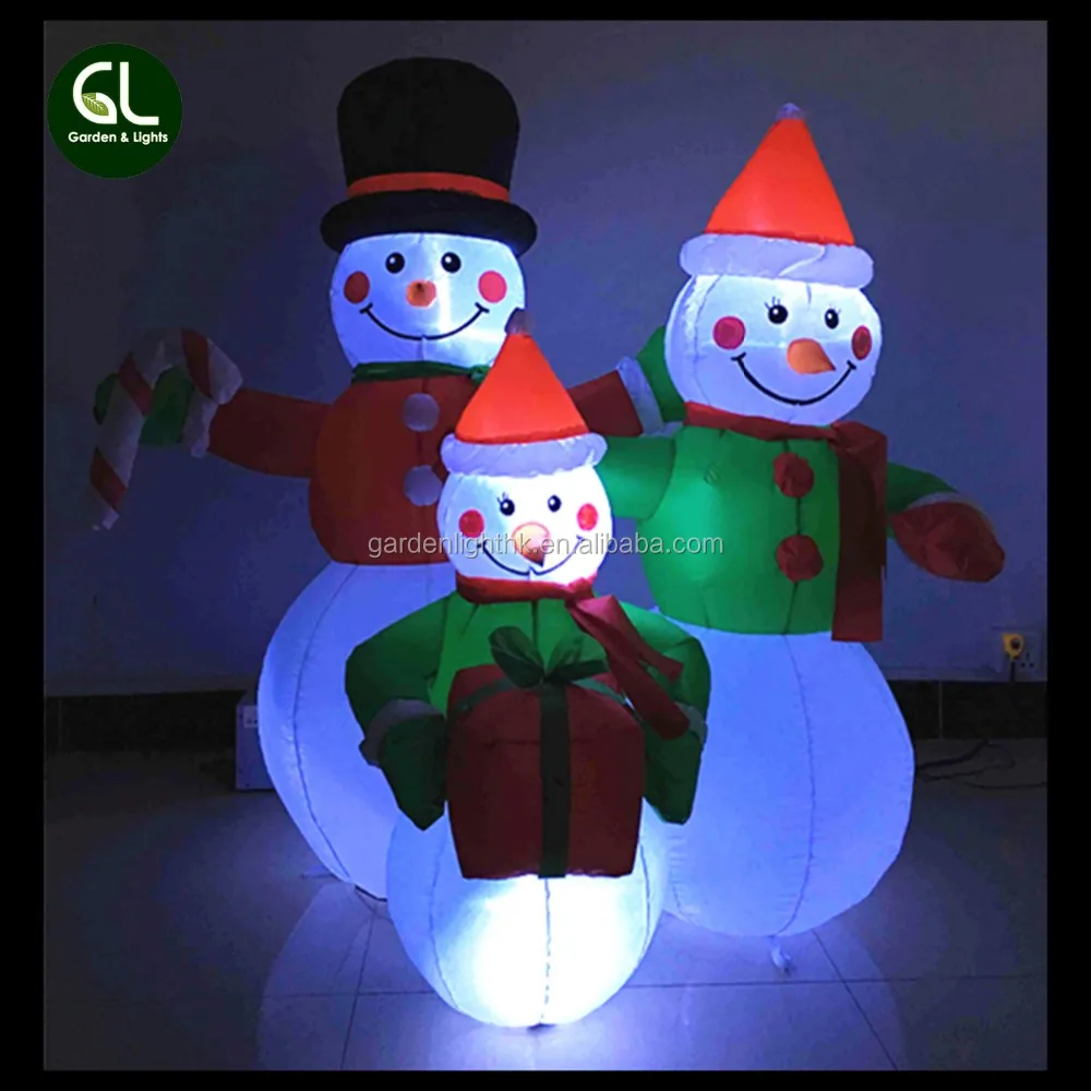 Manufacturer Christmas 4ft Snowman Decoration Led Airblown Christmas