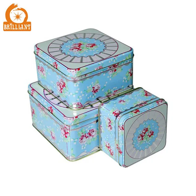 square gift tins