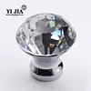 clear rhinestone glass drawer cabinets furniture pulls knobs