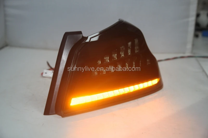 For SUBARU Impreza WRX  2014-2018  year LED Tail Lamp YZ  smoke black