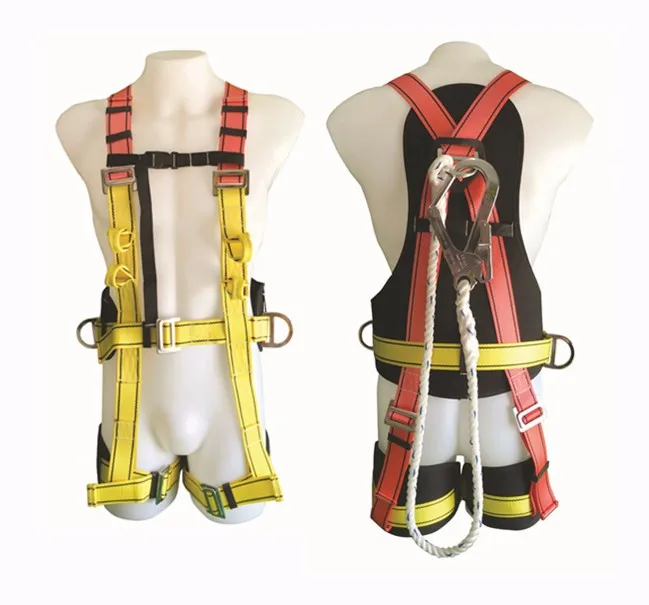 Safety Harness Belt With Shock Absorber Protect In Stock - Buy Safety