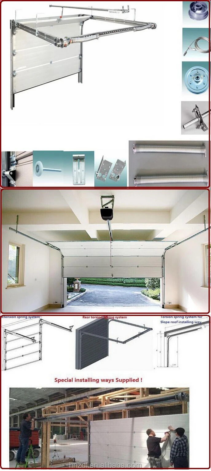 Ce Approved Electrical Garage Door/ Sectional Automatic Garage Door