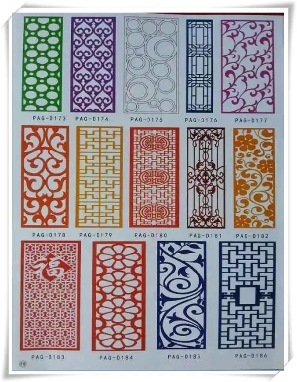 mdf Decorative Screen Divider Wall Board