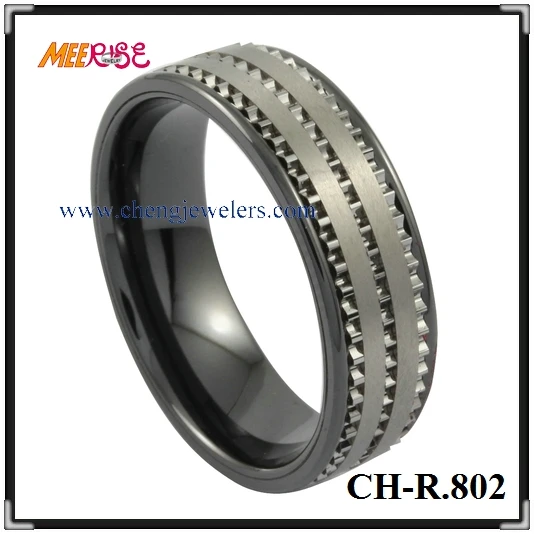 Luxury Jewelry Facets Tungsten Mens Spinner Rings Buy Mens Spinner