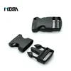 High quality backpack accessories adjustable black custom plastic seat belt buckle