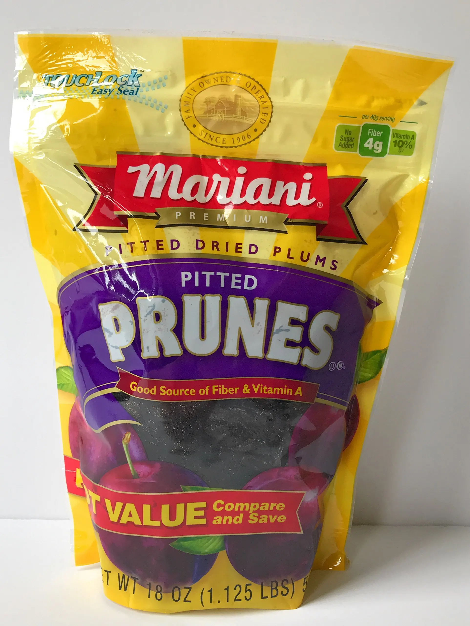 Buy Mariani Pitted Dried Plums Pitted Prunes 36 oz Value Size Package in Cheap Price on