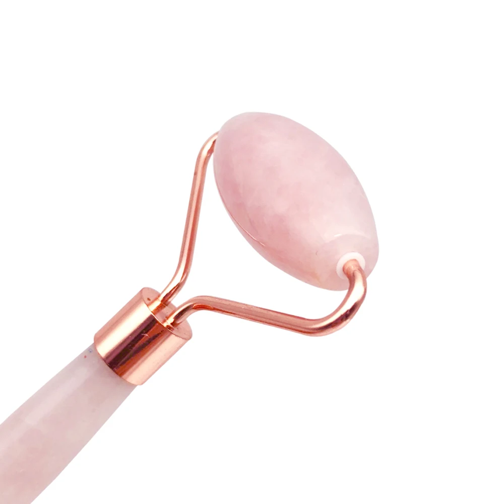 Collana Con Quarzo Rosa Philip Jones | Pendente In Prisma Esagonale | Placcato Argento | Catena Cavo 43+5 Cm | Ipoallergenico