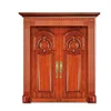Factory wholesale front doors solid wood iron from lowes