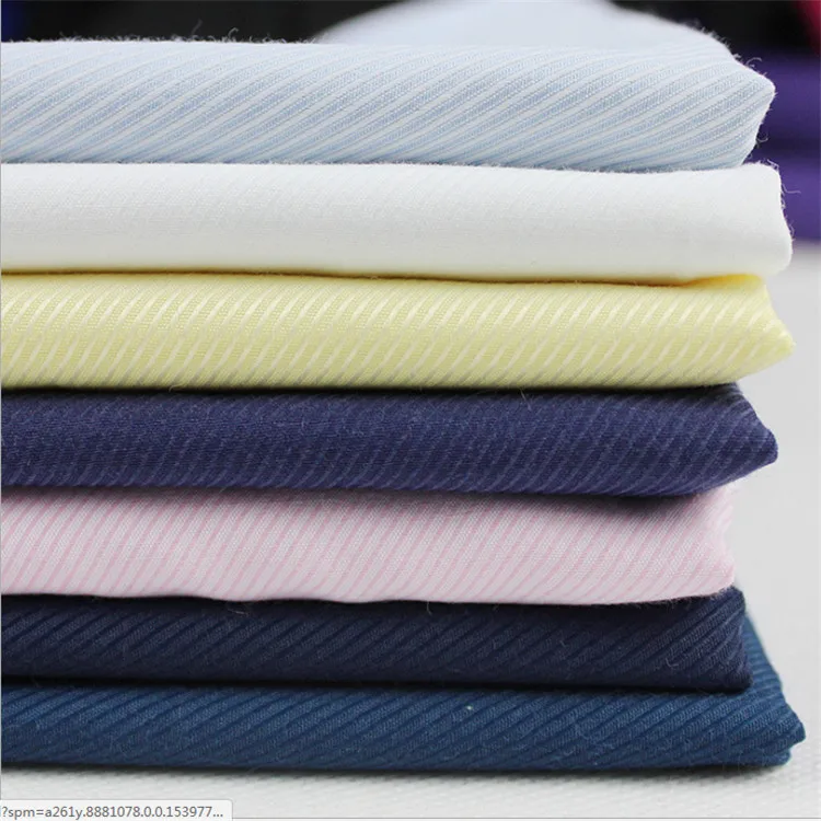 Stock Lot 100 Cotton Yarn Dyed Shirt Blue White Fabric - Buy 100% ...
