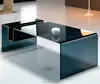 high level black acrylic decorative tea table made in china
