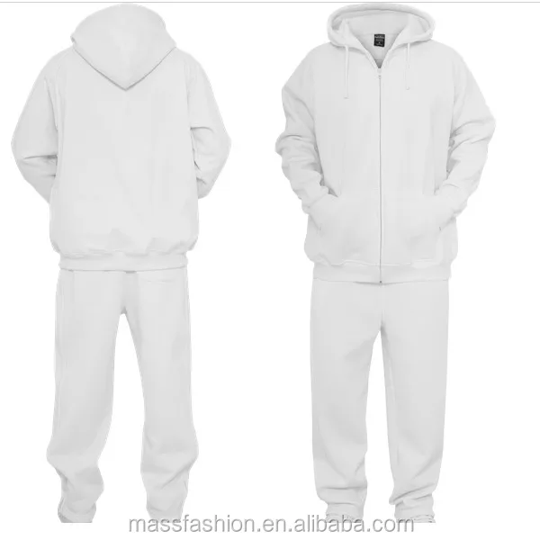 all white sweatsuit