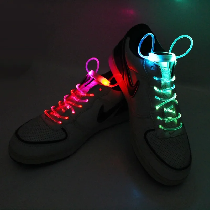 Glowing Luminous Led Light Up Laces Flashing Shoelaces For Party - Buy ...