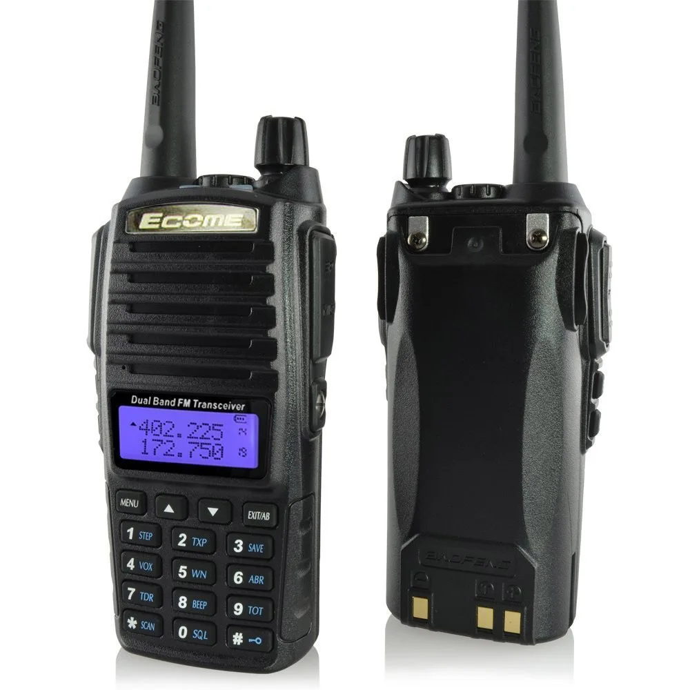 Ecome Walkie Talkie Et-uv200 For Commercial Portable Woki