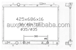 радиатор митсубиси дион
