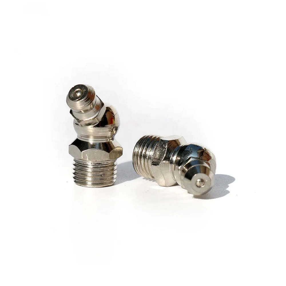 Straight Grease Nipple 1/4 Inch Mild Steel UNF Thread Pack of 10 Straight Grease Nipple 1/4 Inch Mild Steel UNF Thread Pack of 10