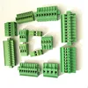 screw clamp terminal block 3.5mm/3.81mm /5.0mm/5.08mm pitch 2 3 4 5 6 7 8 9 10 12 14 16 18 20 position terminal block connector