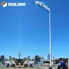 durable antique sectional type powder coated poles for printed flags