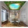 15 years quality guarantee fireproof and waterproof bed room uv print pvc ceiling designs