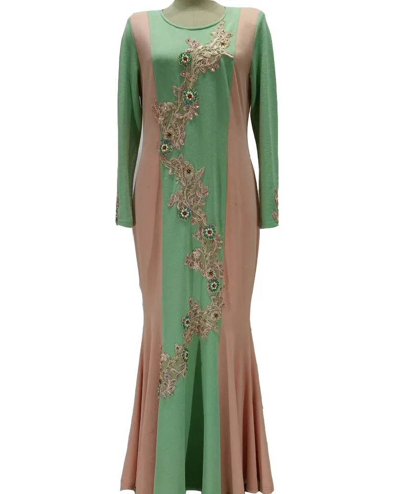 Blus Panjang Muslimah Gaun Arab Abaya Desain Baju Kurung Malaysia