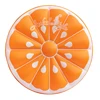 Factory OEM AnbelStyle Inflatable Orange Raft Fruit Swimming Pool Comfortable Float