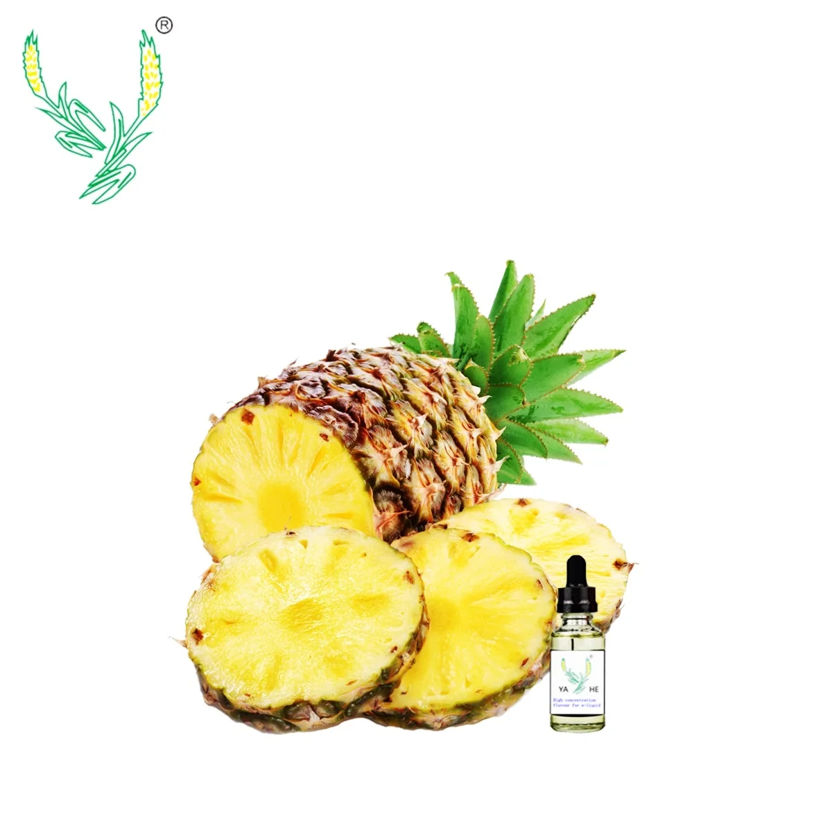 
2019 New Natural flavor Malaysia style flavouring concentrate Pineapple Flavor for vape juice liquid free samples 