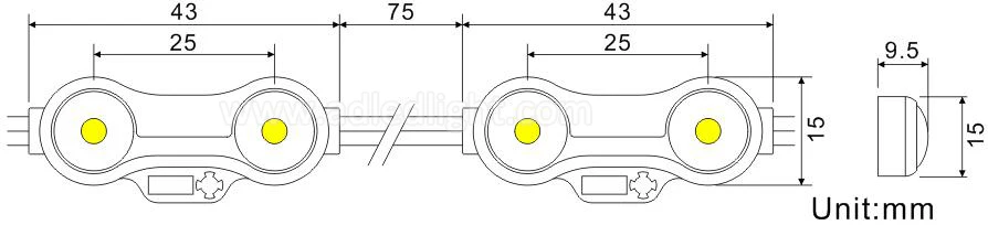 SMD 2835 samsung led signage modules