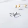 Cute Animal Deer Antler Rings for Women Stag Animal Ring Valentine and Christmas Gifts