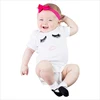 wholesale short sleeve infants clothes organic cotton toddler pajamas baby girl beautiful remper bodysuits