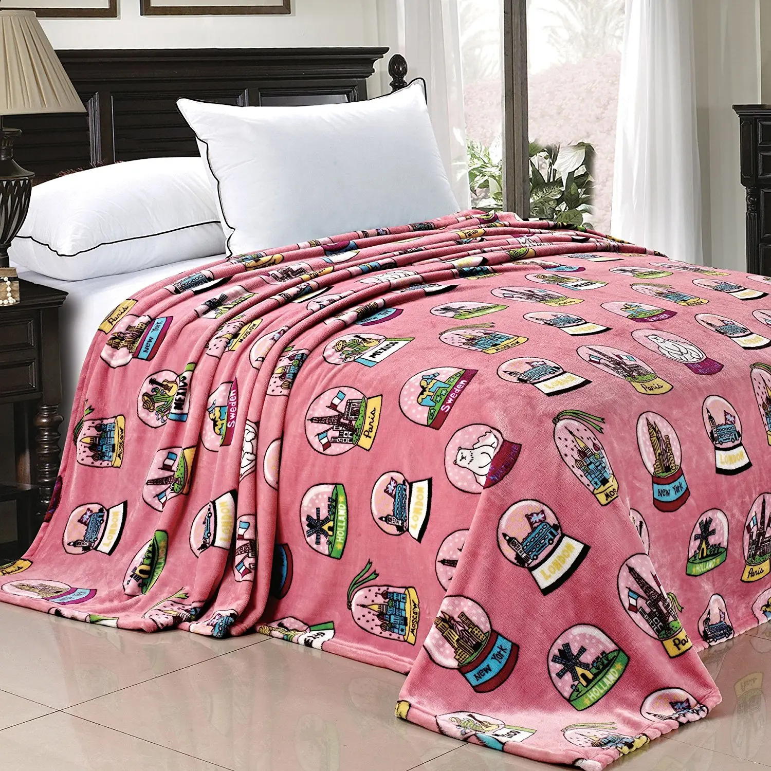 100polyester Super Soft Flannel Bed Sheet Adult Fleece Blanket Buy