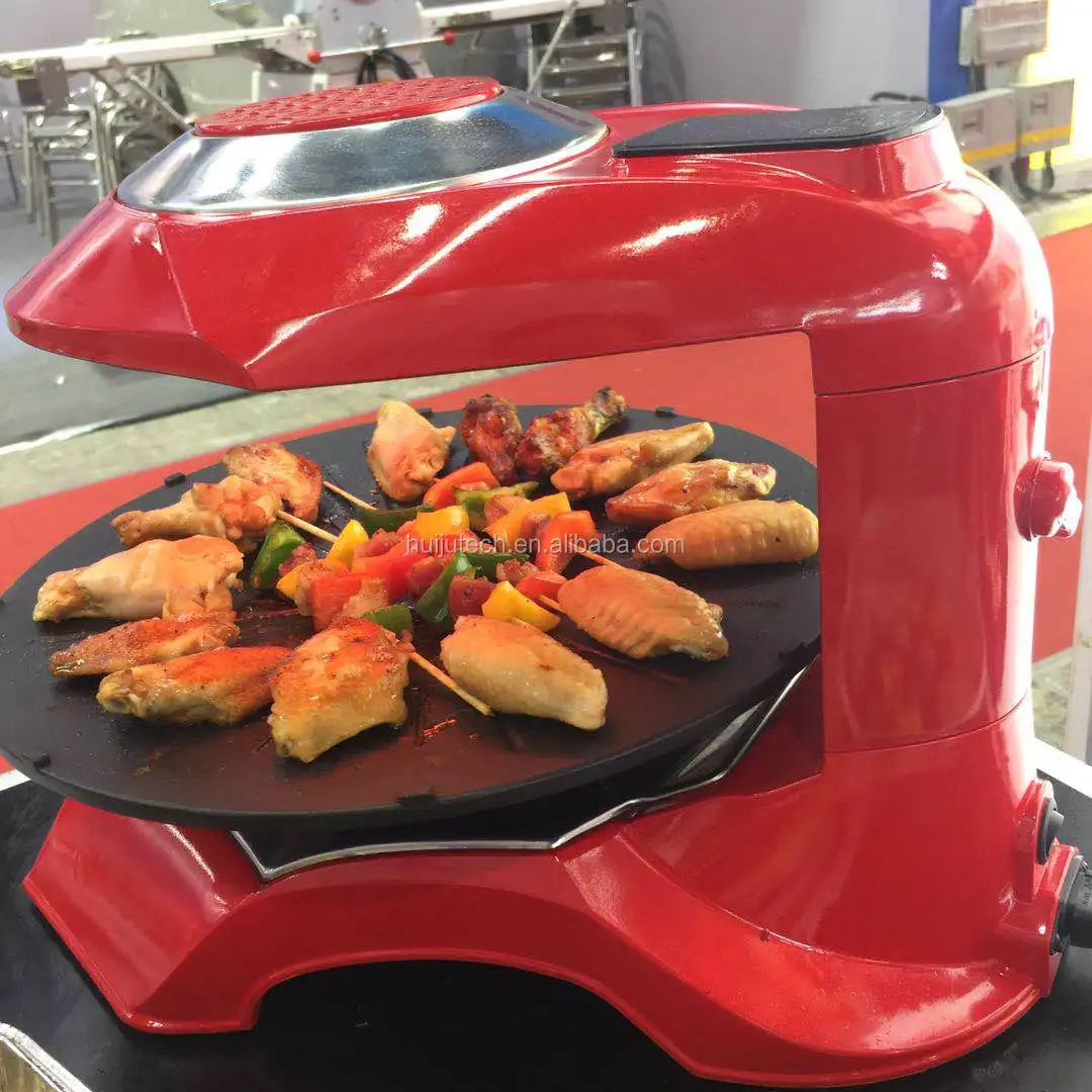 流行的电动烧烤烧烤家庭使用烧烤烧烤hj-bbq00n