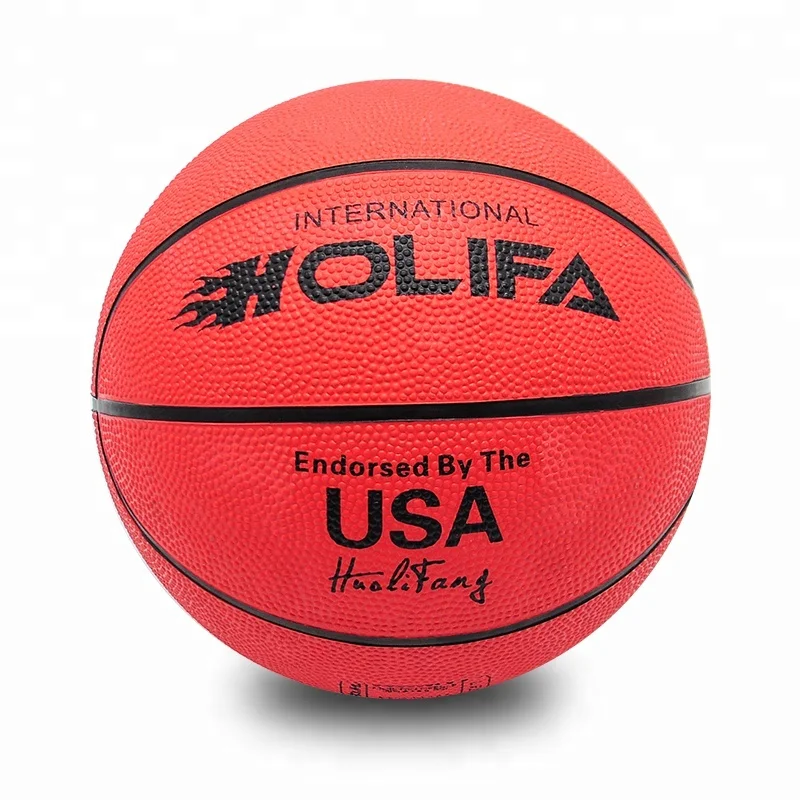 Factory Wholesale Cheap Size 5 Red Color Bulk Basket Ball In Stock