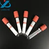 Medical sterilization devices vacuum plastic tube examination blood clot/blood storage tube