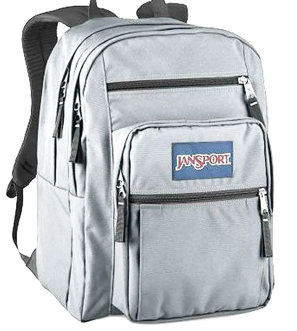 light grey jansport