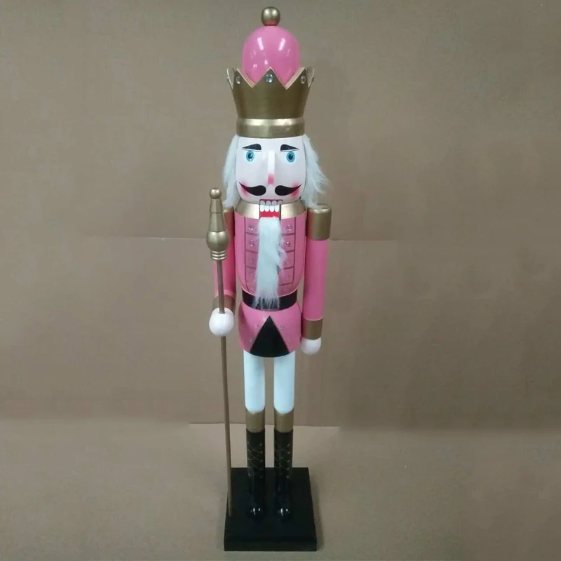 6ft wooden nutcracker