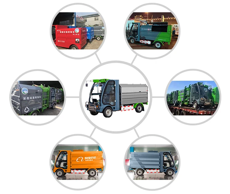 China New Design Manufacturer Garbage Truck For Sale