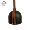 American style loft industrial vintage aluminium leather pendant light