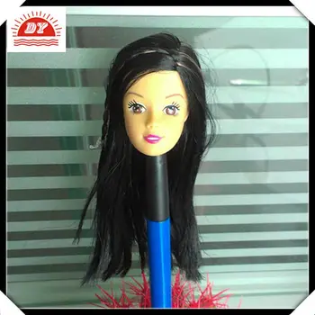 plastic doll hair