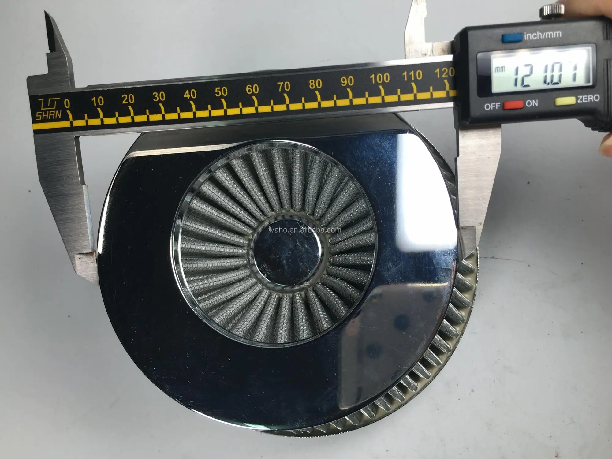 wholesale Auto air filters with neck 70 76 89 101mm