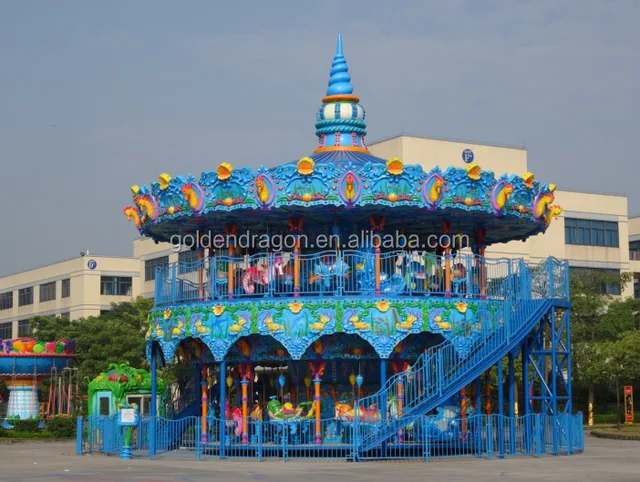 carousel double decker-source quality carousel double decker