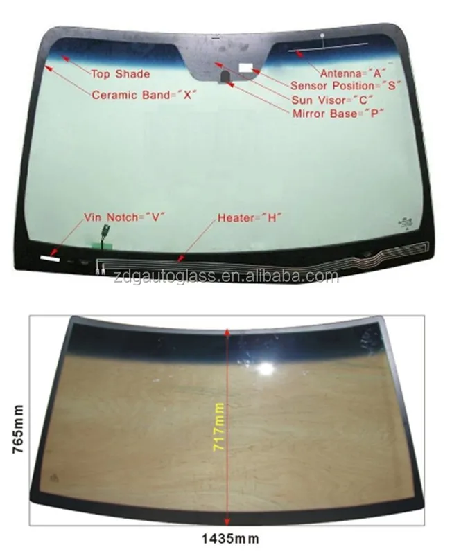 Auto Glass Rear Windshield For To Yota Buy Auto Glass,Xyg Windshield