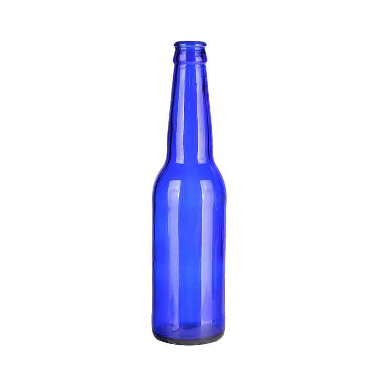 Wholesale 330ml Blue Glass Liquor Bottles Beer Bottle - Buy Blue Liquor