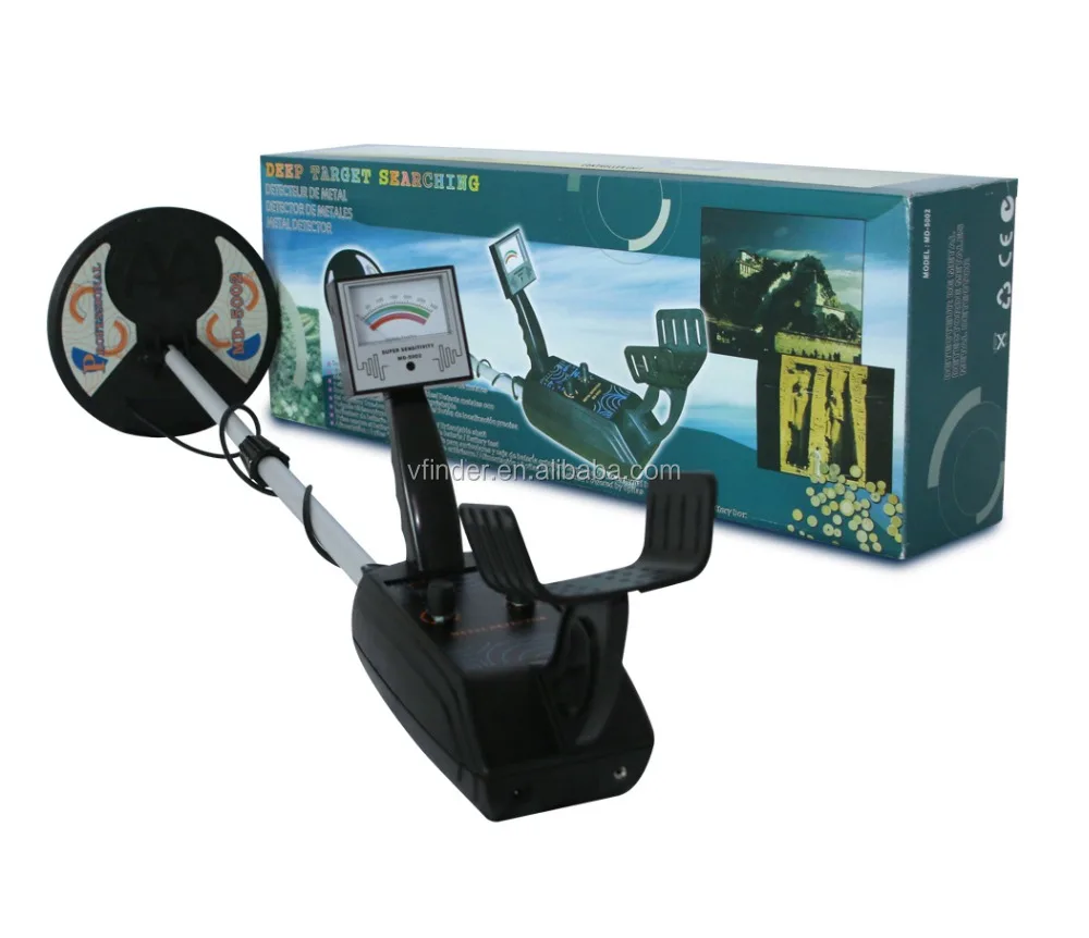 Waterproof Metal Detector MD-4030A – Deep Sensitive Gold & Coin Treasure Hunter, Volume Control, Discrimination Knob