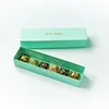 Customized Printed Green Paper Ease to Used Chocolate Packaging Box
