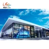 Factory Supply Transparent Led Curtain Use Rgb LED Modules P5 P6 P7 P8 P10 P12 P16 P20 P25 Rgx Transparent Glass Led Display