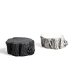China Import Items Small stump Rustic Cement Home Decor
