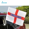 NX 100D polyester plain edge china suppliers 30*45cm england world cup car window flag
